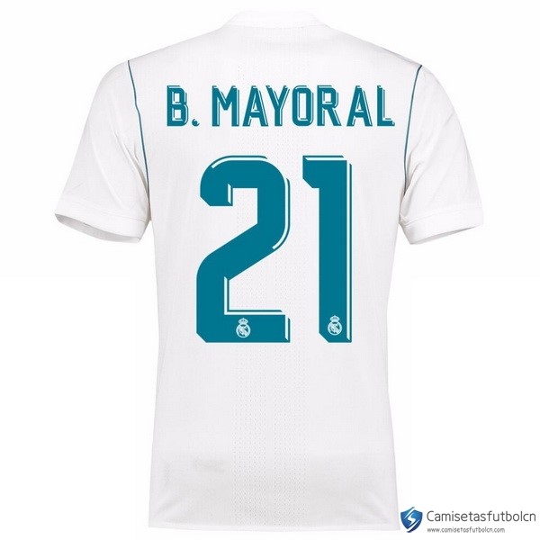 Camiseta Real Madrid Primera equipo B.Mayoral 2017-18